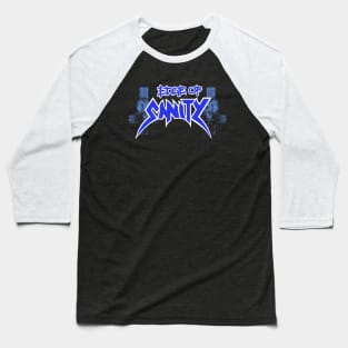 Edge of Sanity Black Baseball T-Shirt